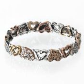 Wish Love Dream Hearts (Bracelet/Wristband)