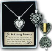 Always In My Heart Locket With Ash Holder