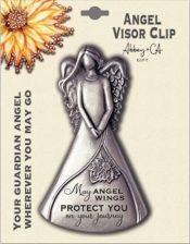 Angel Visor Clip May Angels Wings Protect You On Your Journey