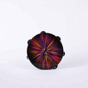Starburst Tambourine Single Row 6 Pairs