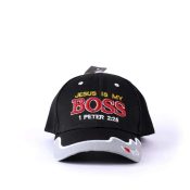 Jesus Is My Boss Cap