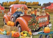 Autumn Puppies 1000 Piece (Puzzle)