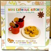 Saint Lucia Buns Lussekatter Wooden Play Food Set