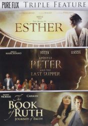 PureFlix Triple Feature The Book Of Esther Apostle Peter And The Last Suppe (DVD
