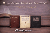 Revised Standard - Catholic Ed - 1966 (RSV-CE)
