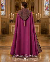 Harvest Purple Clergy Cope
