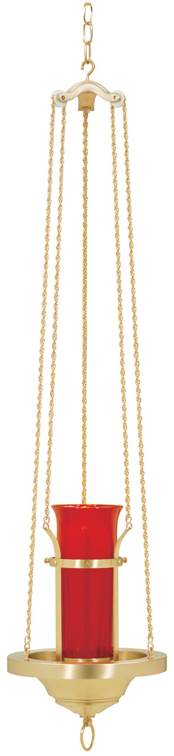 Solid Brass Hanging Sanctuary Lamp