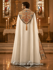 Coronation Tapestry Clergy Cope